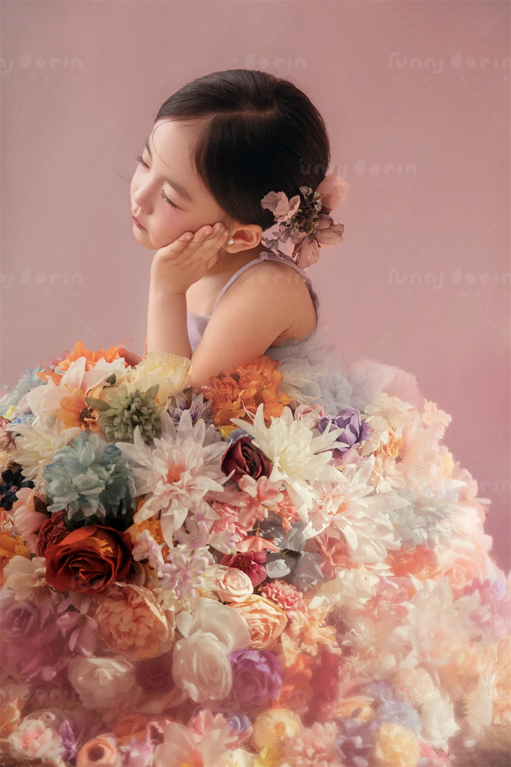 芳妮豆丁儿童摄影 花眠纪事