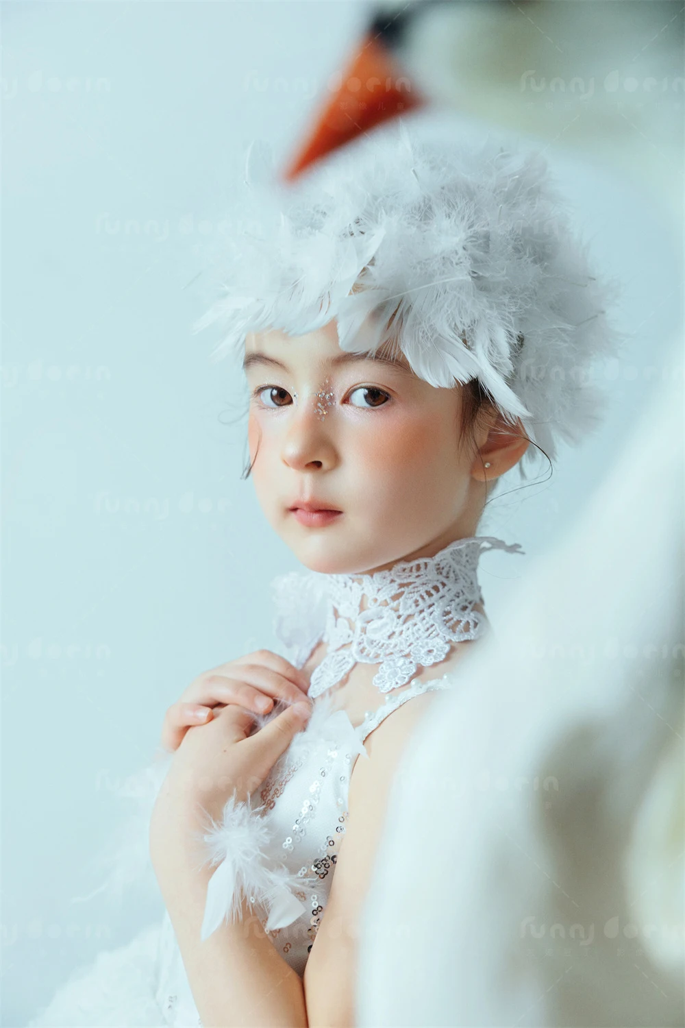 芳妮豆丁儿童摄影 天鹅之梦