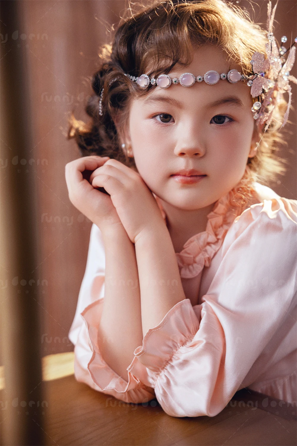 芳妮豆丁儿童摄影 粉蝶绮梦