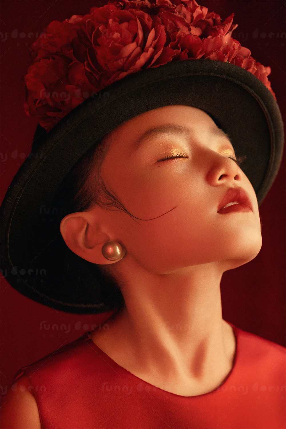 芳妮豆丁儿童摄影 赤红火羽