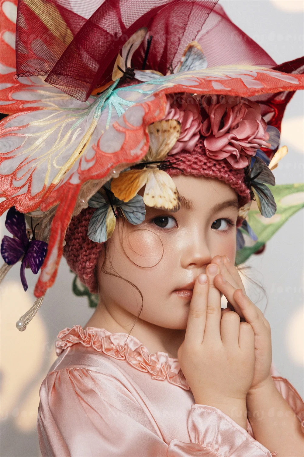 芳妮豆丁儿童摄影 粉蝶绮梦