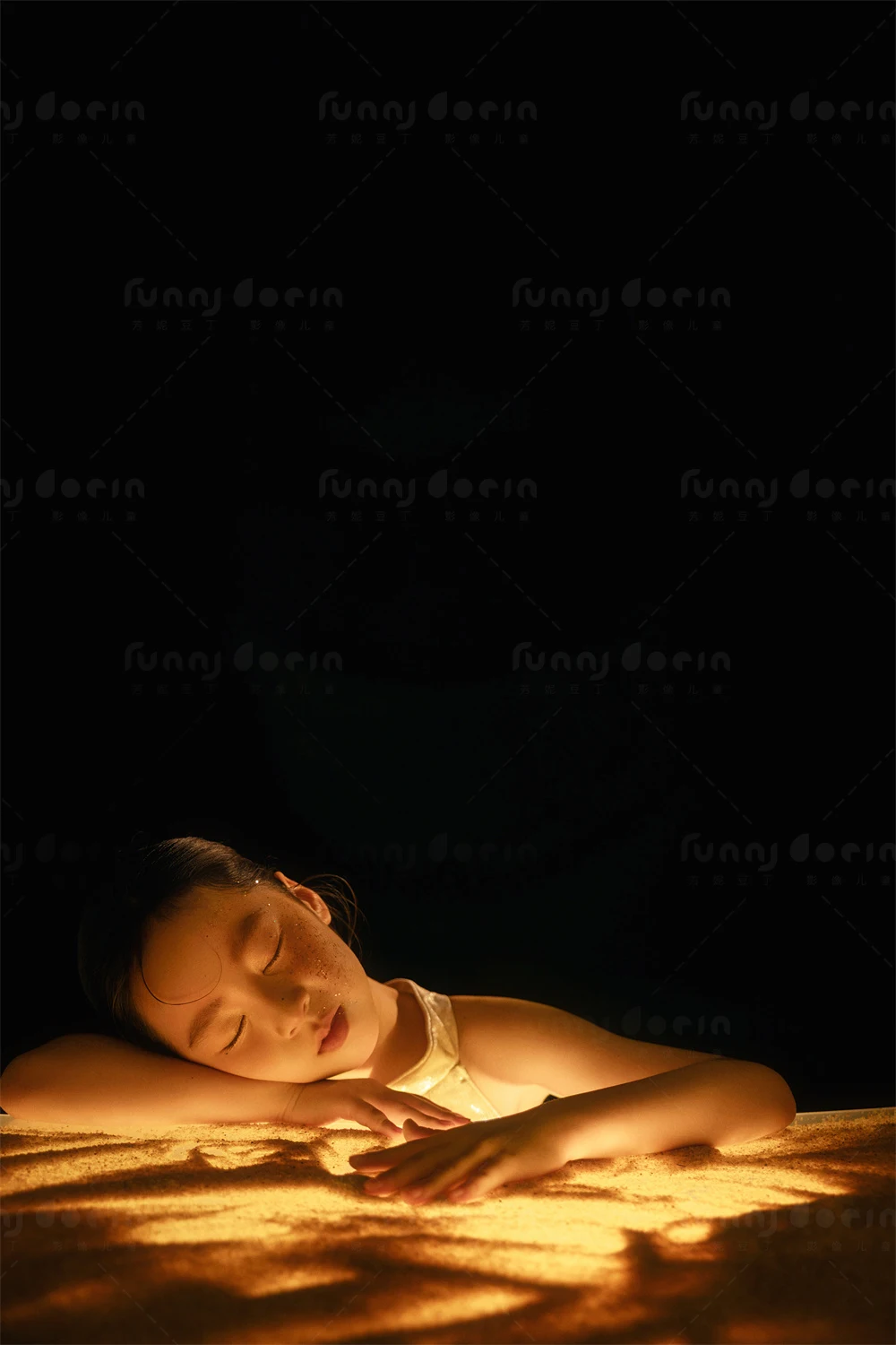 芳妮豆丁儿童摄影 金土星芒