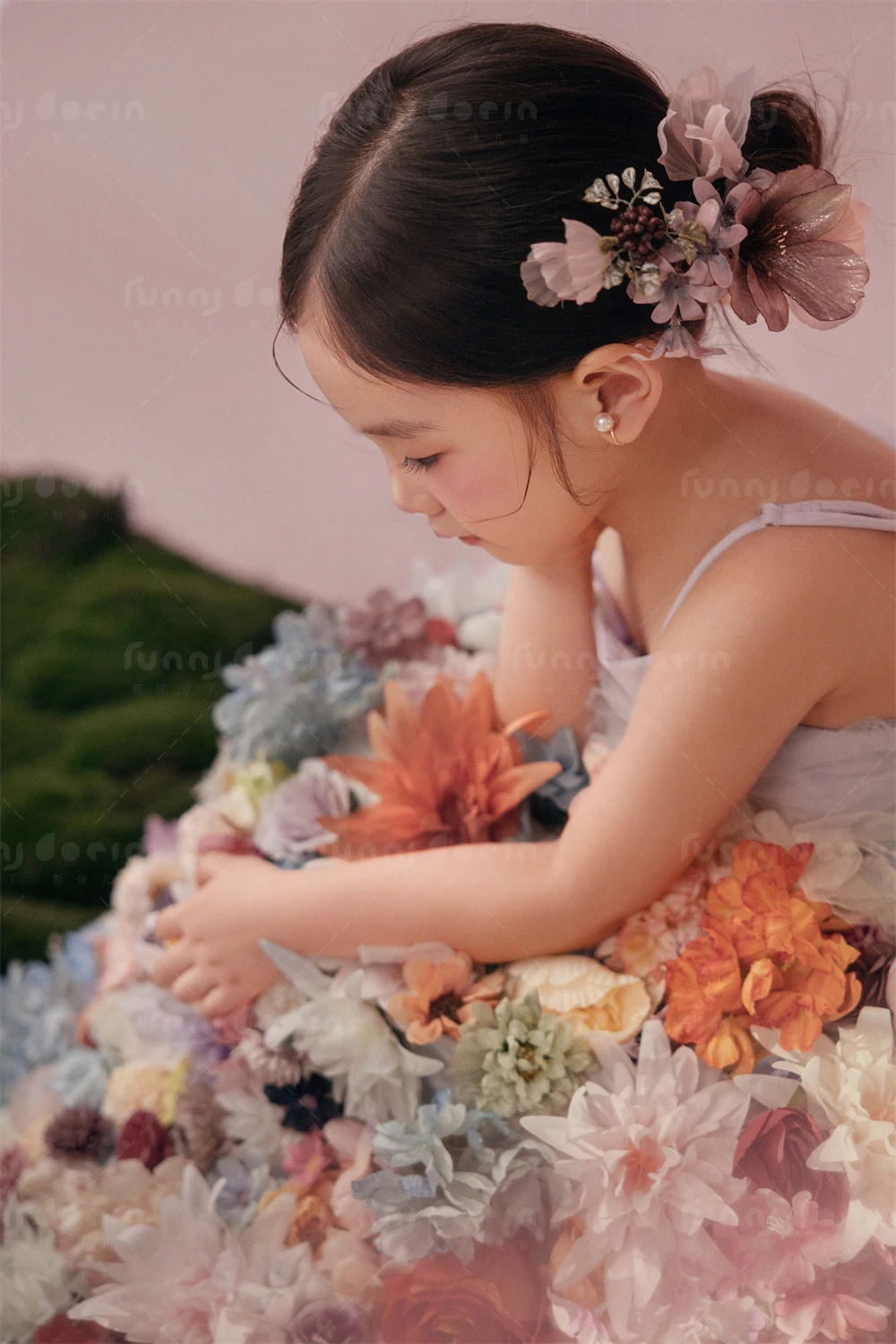 芳妮豆丁儿童摄影 花眠纪事