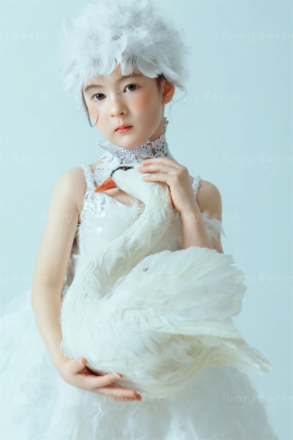 芳妮豆丁儿童摄影 天鹅之梦