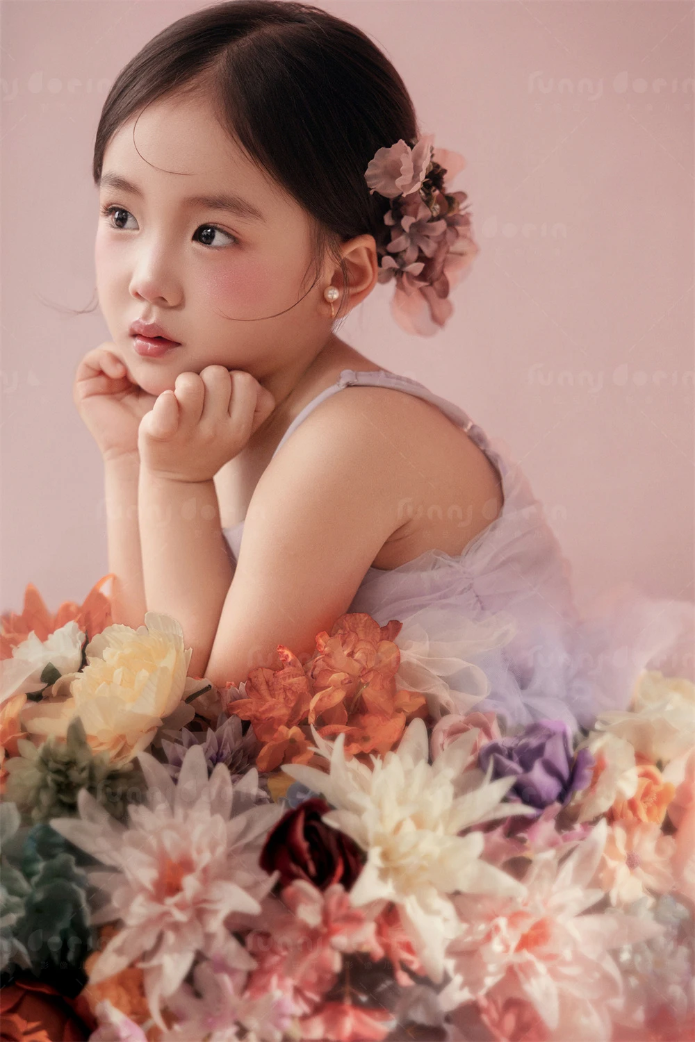 芳妮豆丁儿童摄影 花眠纪事