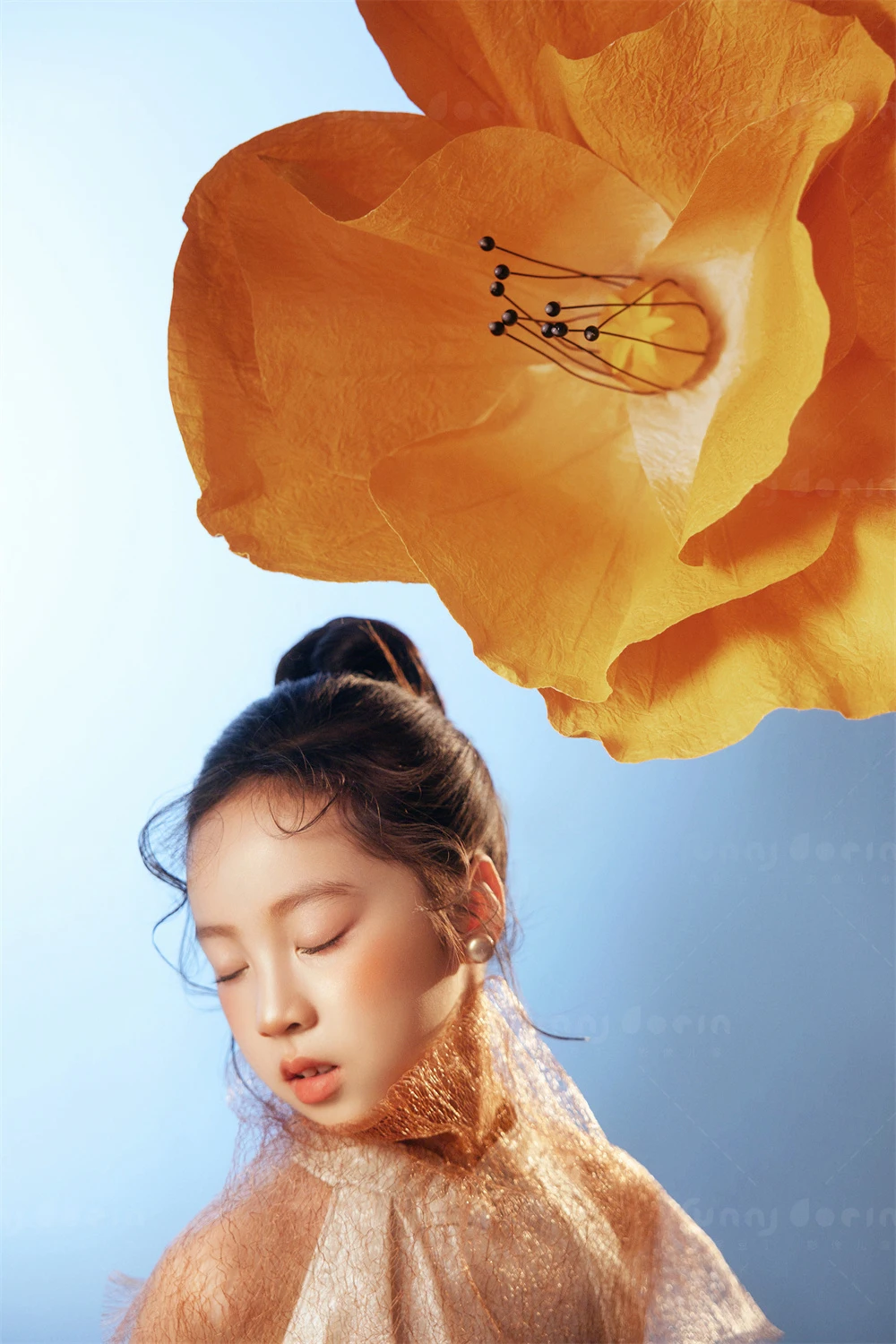 芳妮豆丁儿童摄影 金土星芒