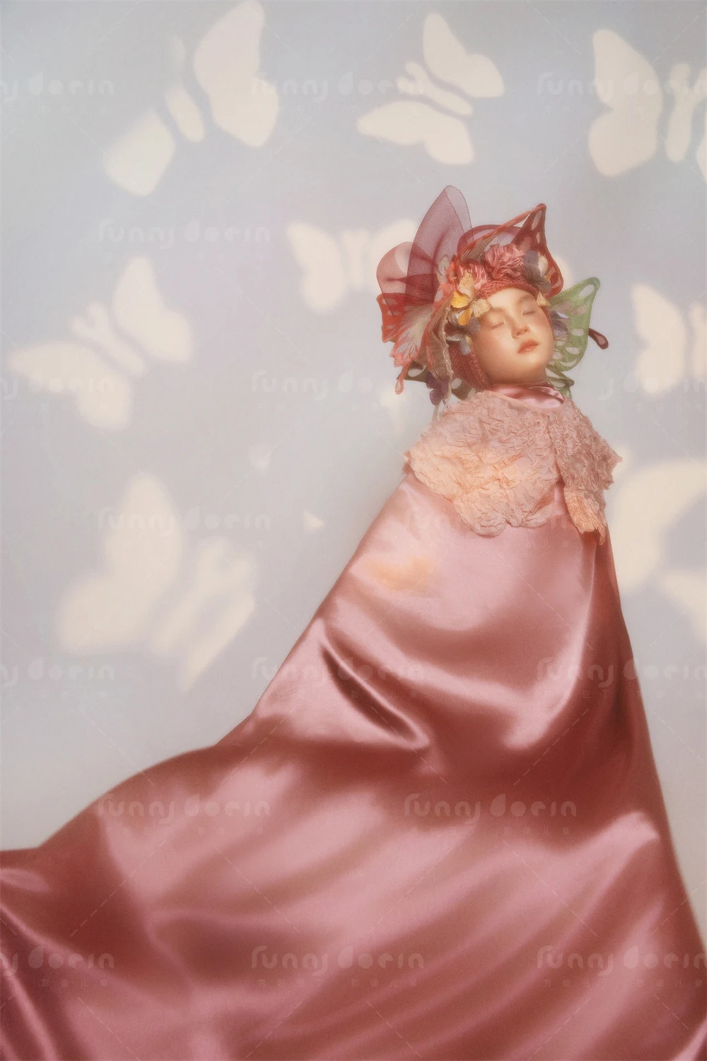 芳妮豆丁儿童摄影 粉蝶绮梦