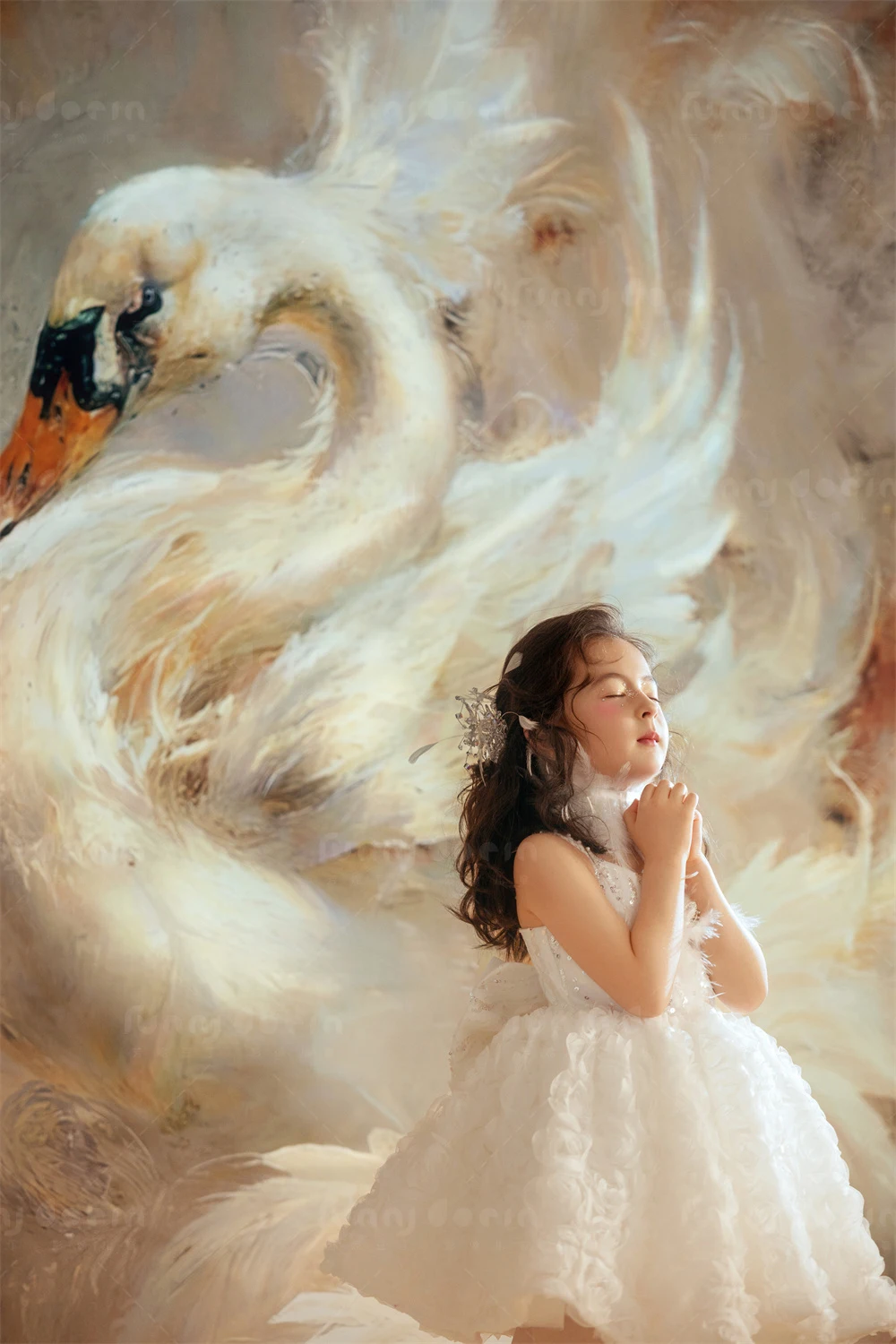 芳妮豆丁儿童摄影 天鹅之梦