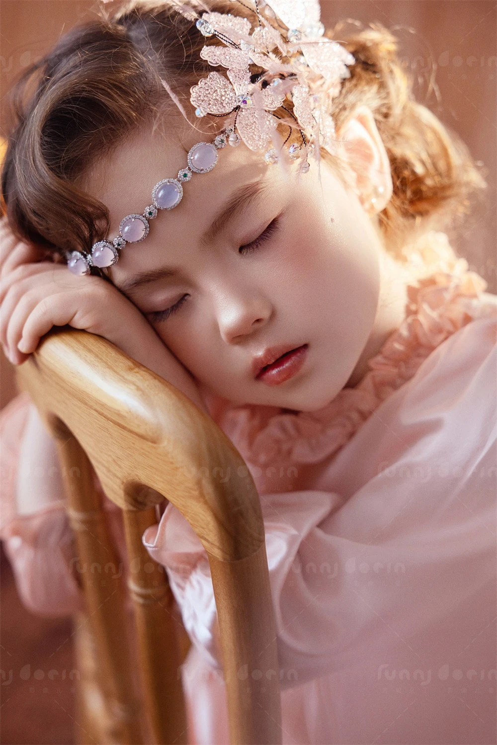 芳妮豆丁儿童摄影 粉蝶绮梦