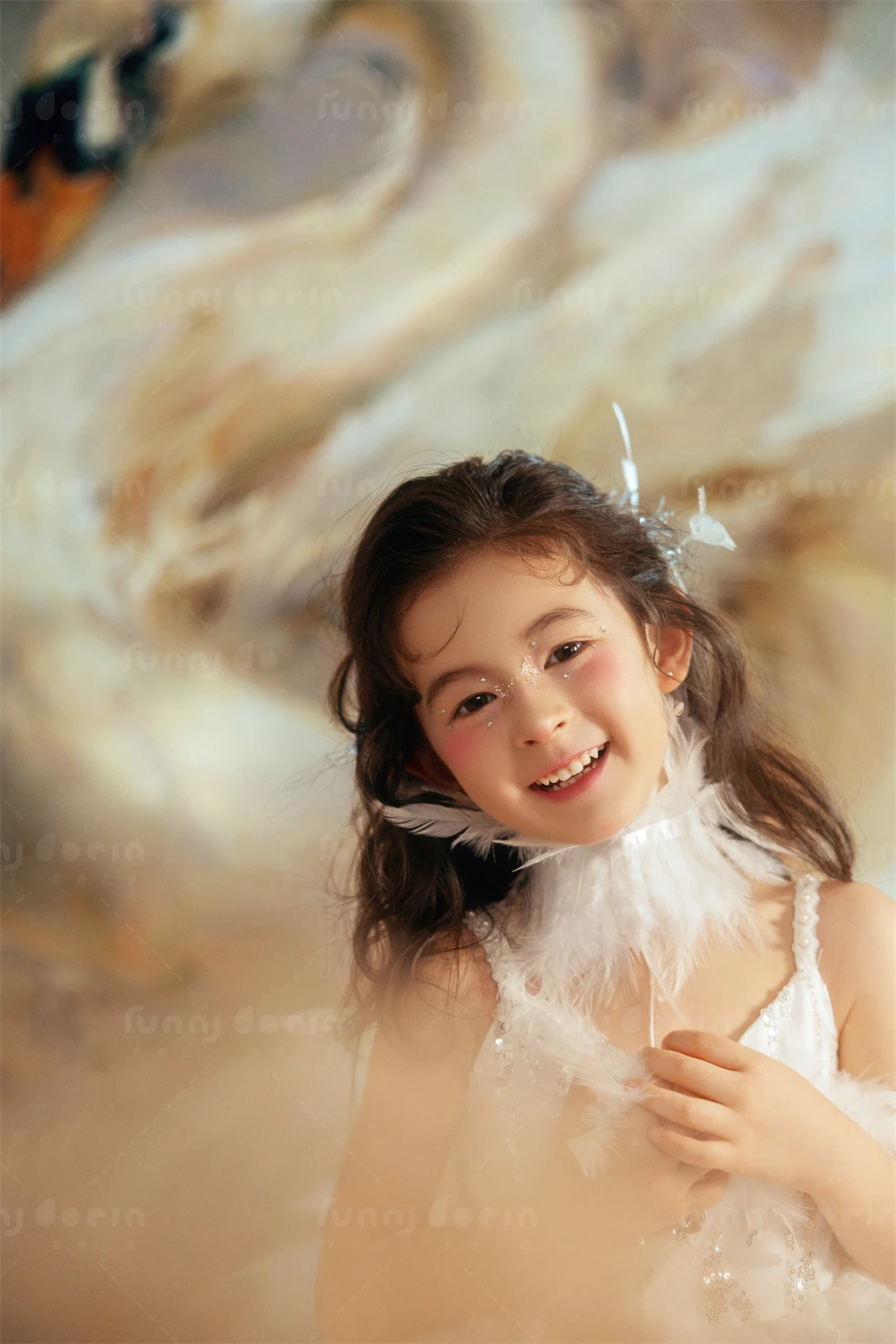 芳妮豆丁儿童摄影 天鹅之梦