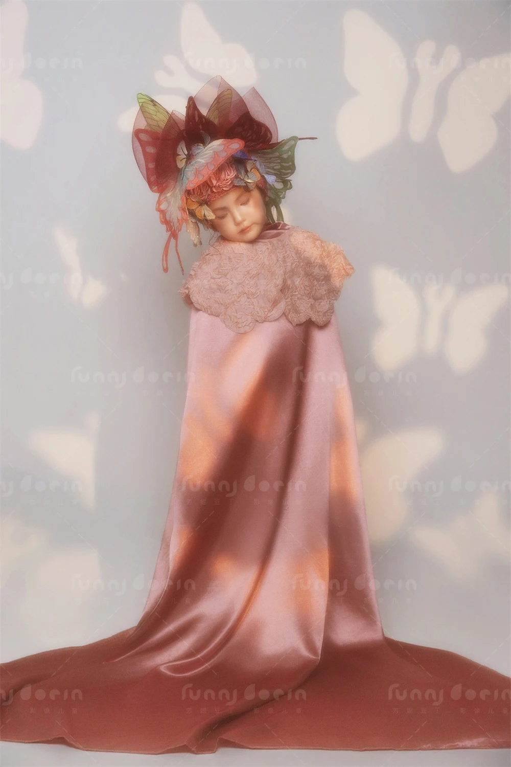 芳妮豆丁儿童摄影 粉蝶绮梦