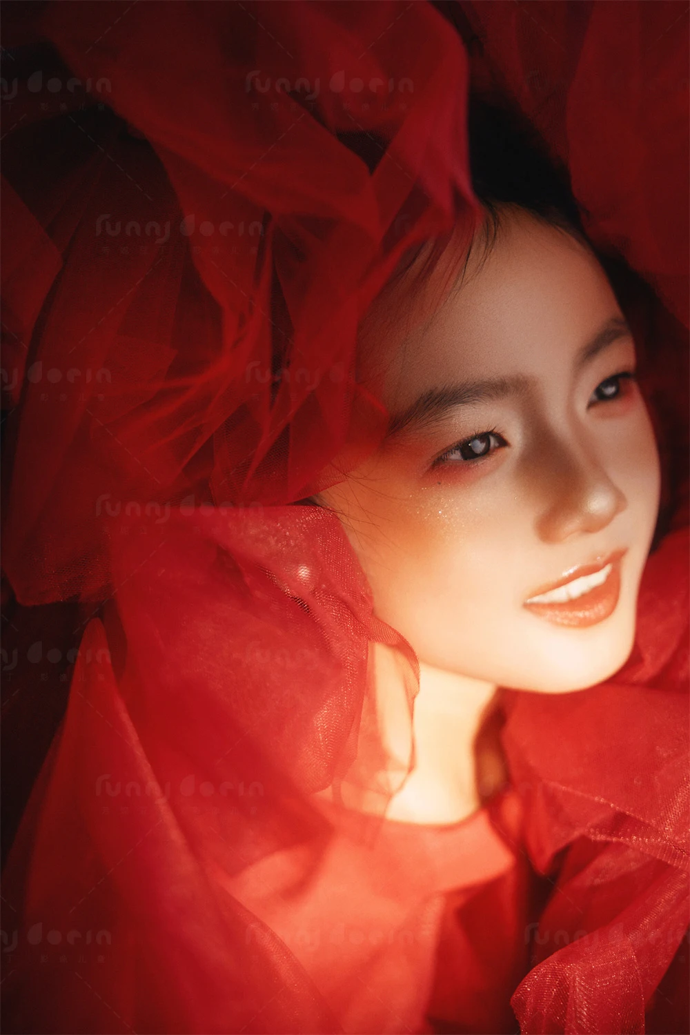 芳妮豆丁儿童摄影 赤红火羽