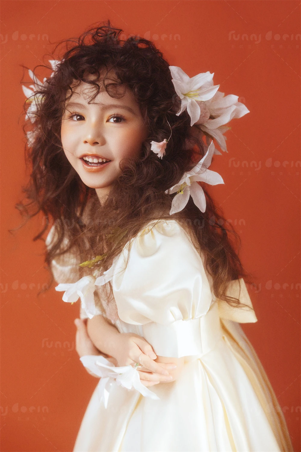 芳妮豆丁儿童摄影 花嫁初梦