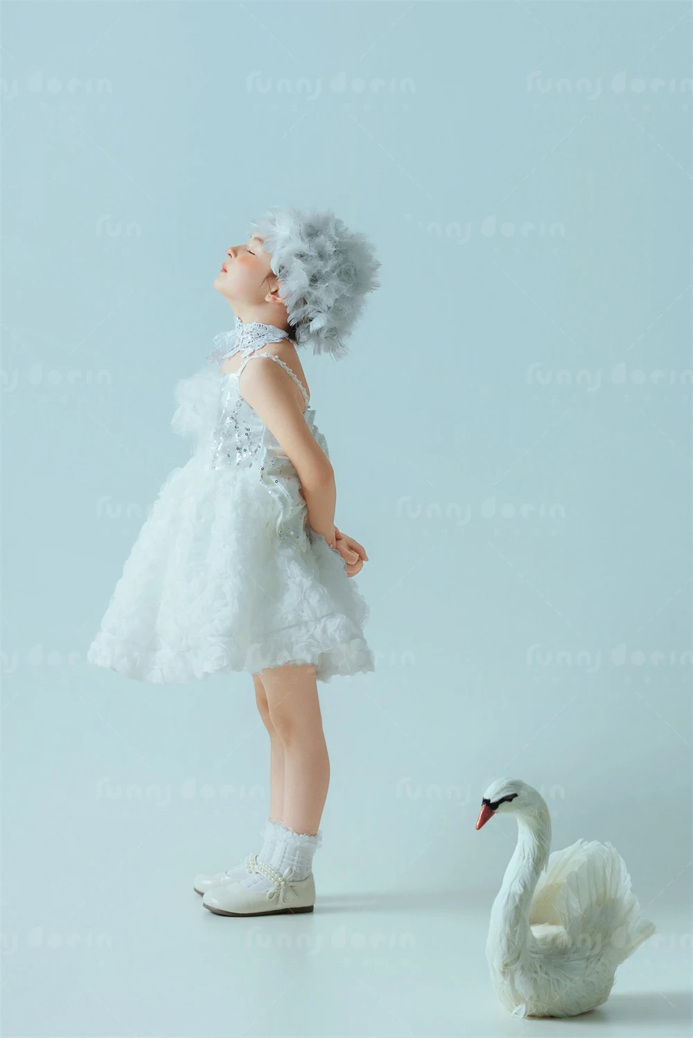 芳妮豆丁儿童摄影 天鹅之梦