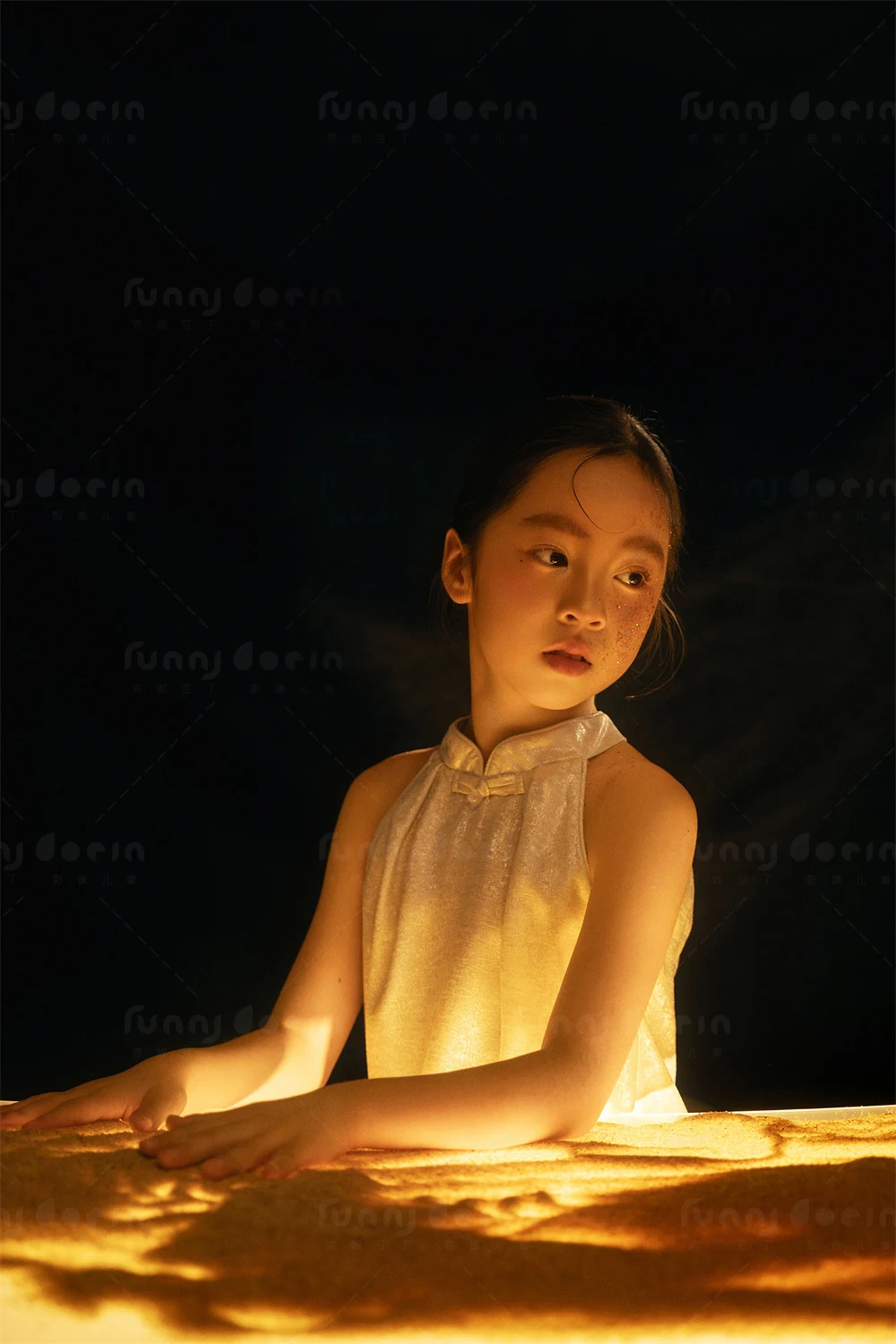 芳妮豆丁儿童摄影 金土星芒