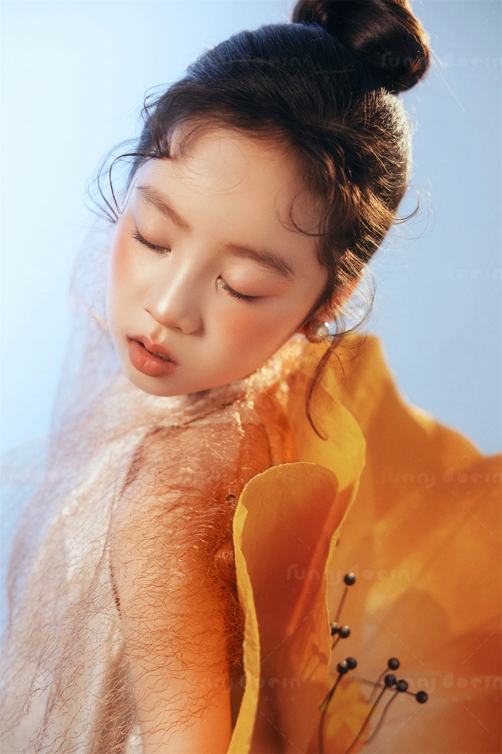 芳妮豆丁儿童摄影 金土星芒