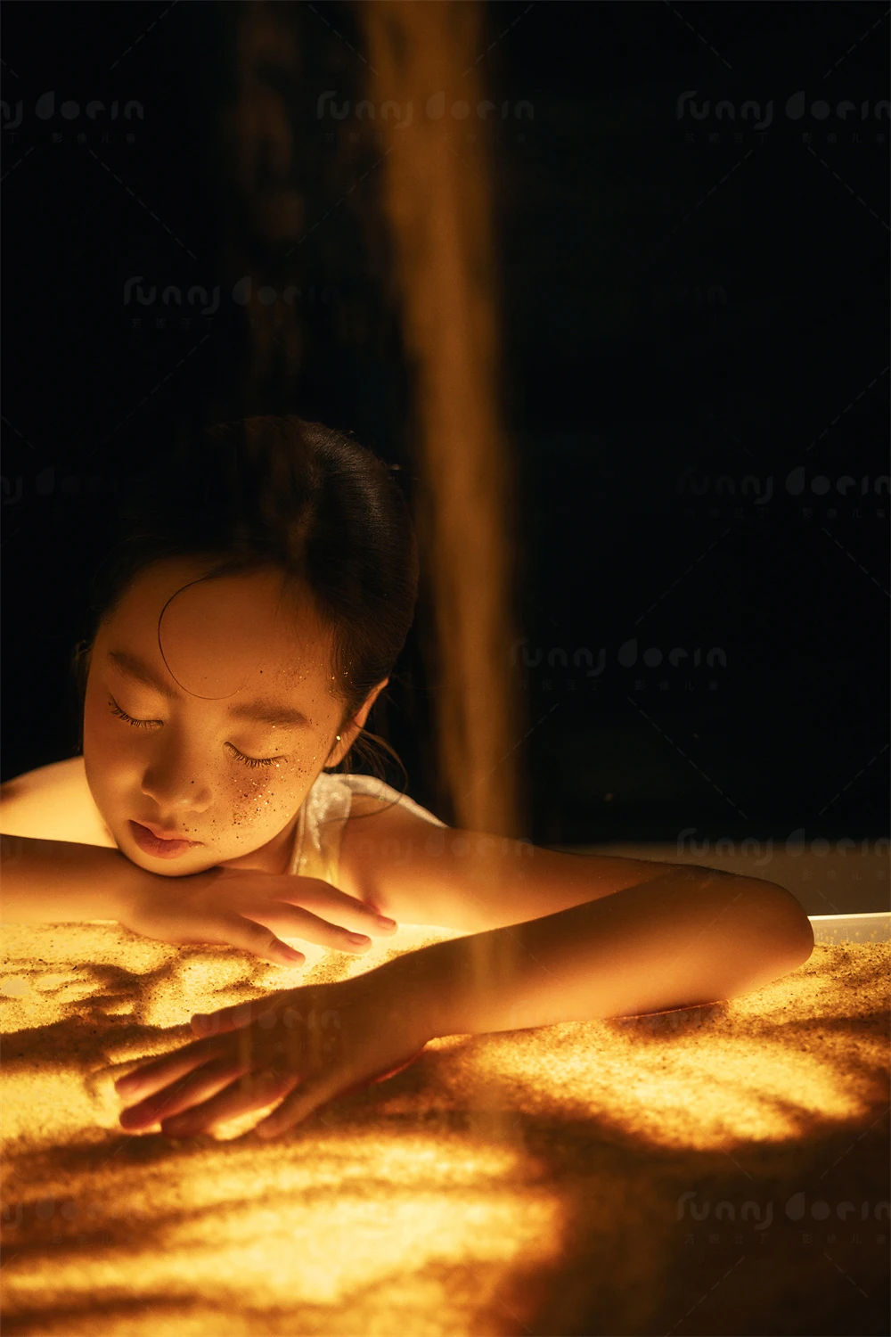 芳妮豆丁儿童摄影 金土星芒