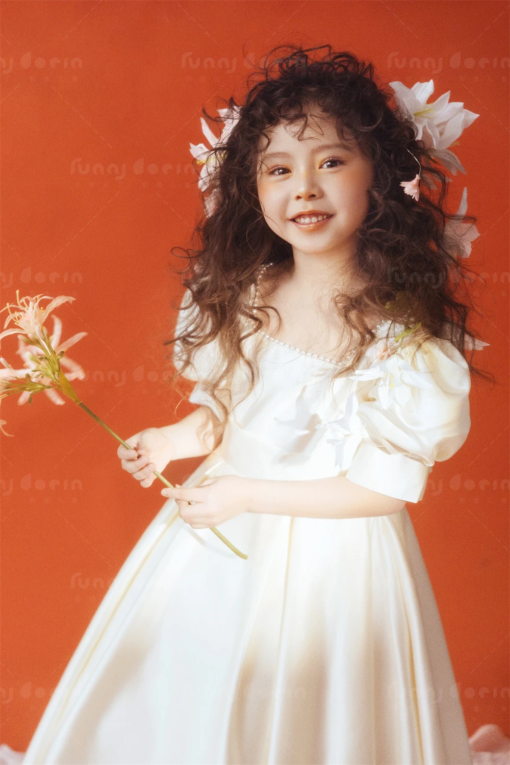 芳妮豆丁儿童摄影 花嫁初梦