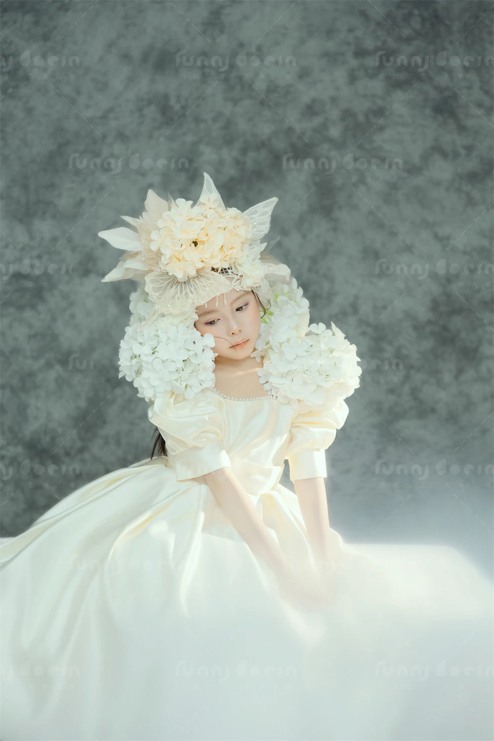 芳妮豆丁儿童摄影 花嫁初梦