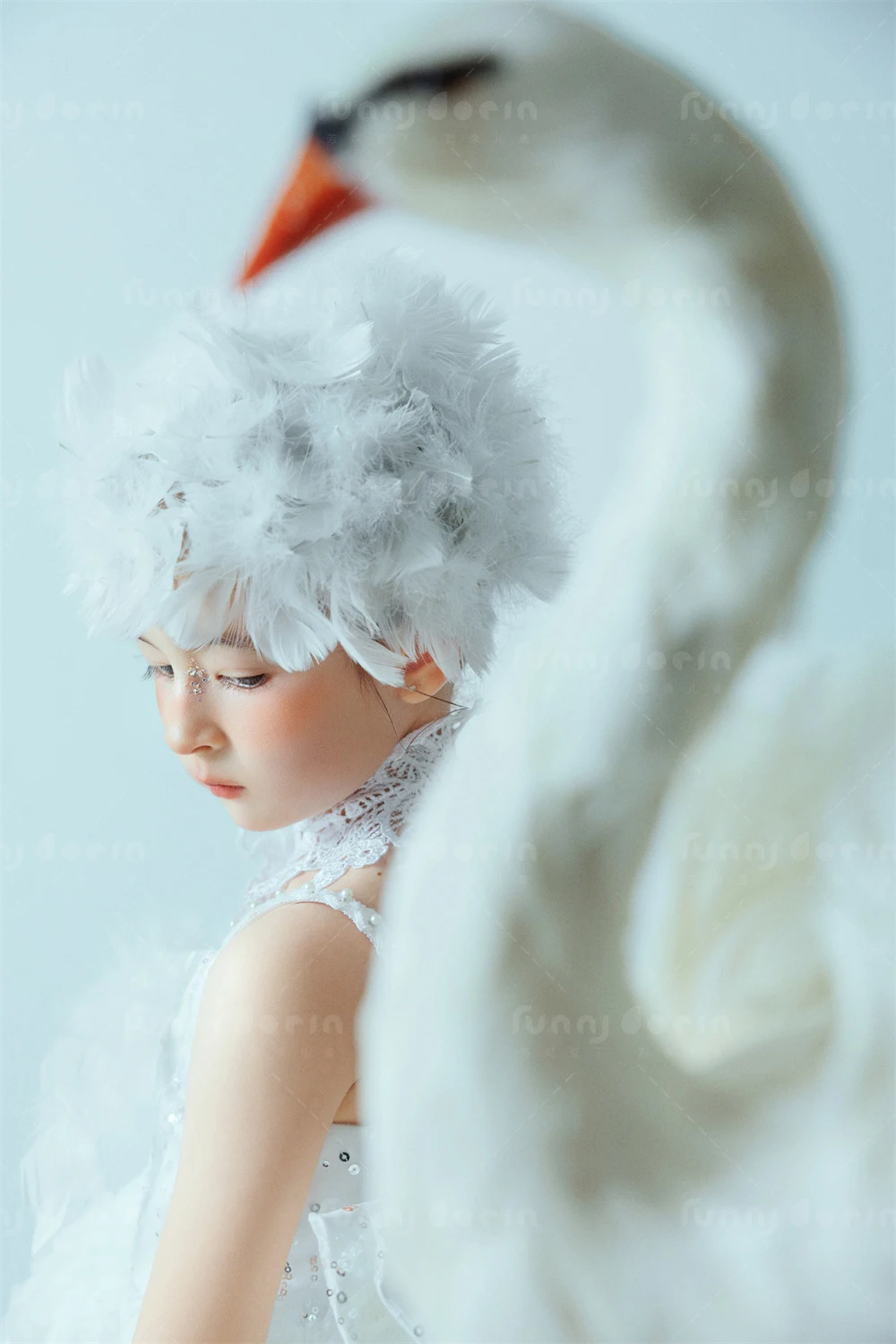 芳妮豆丁儿童摄影 天鹅之梦