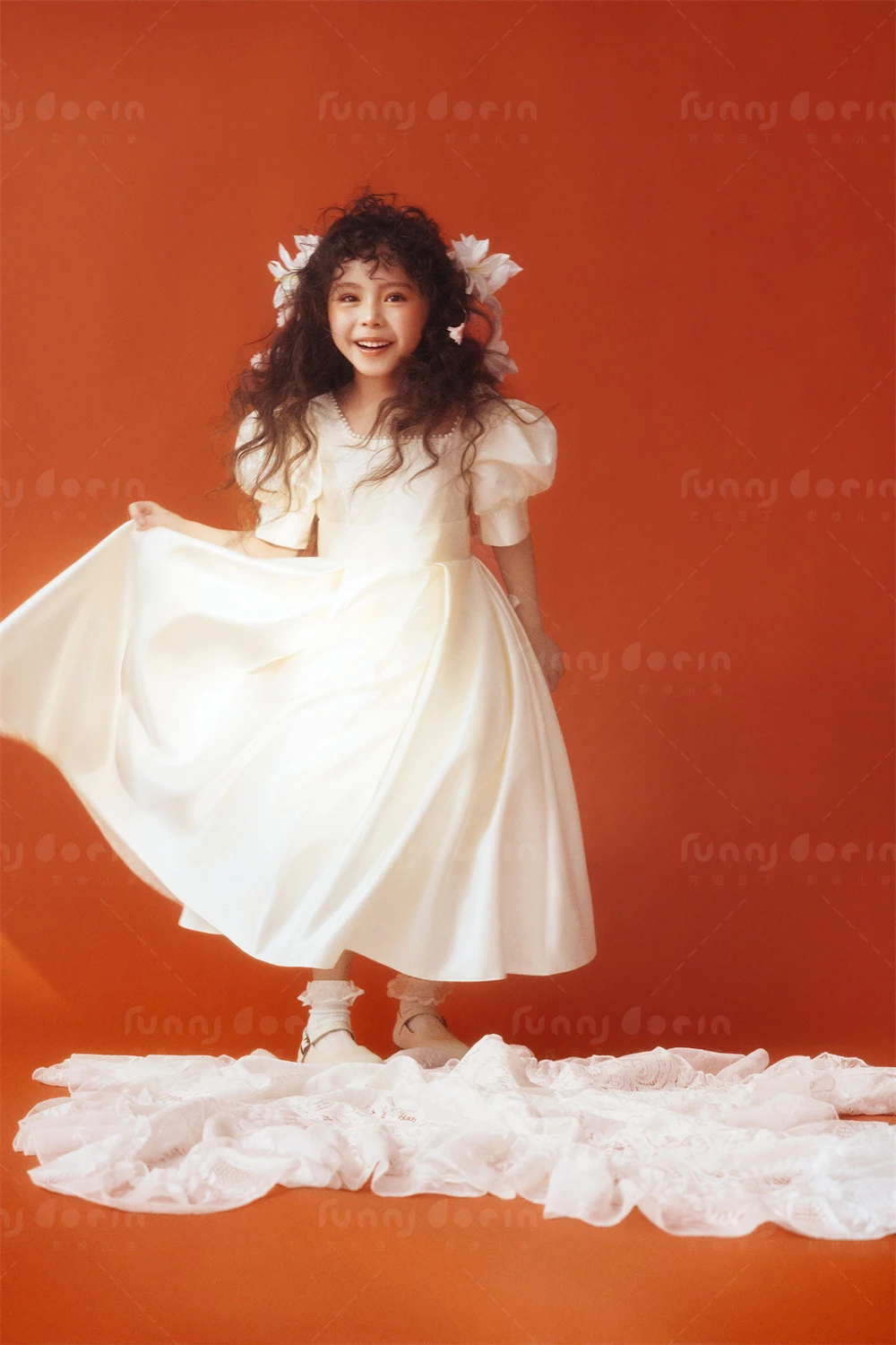 芳妮豆丁儿童摄影 花嫁初梦