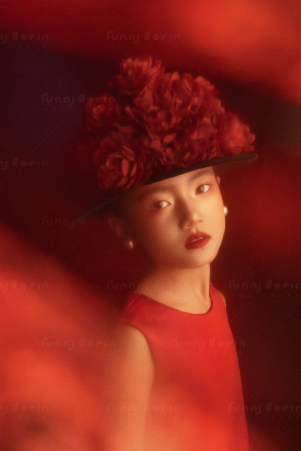 芳妮豆丁儿童摄影 赤红火羽