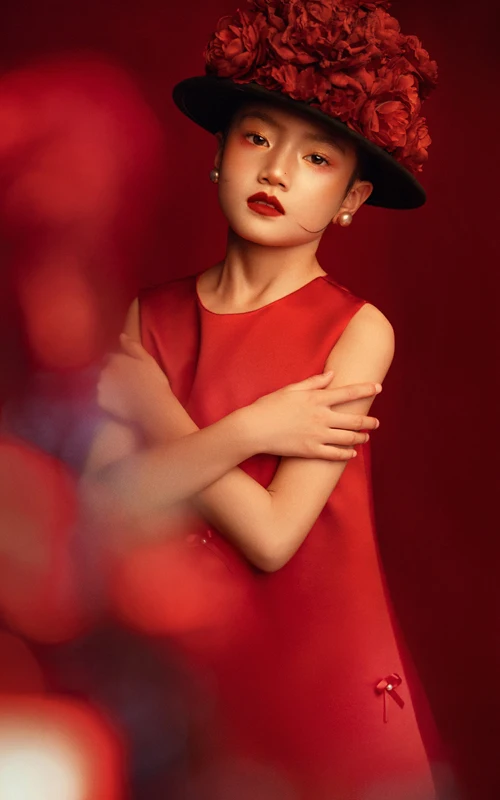 芳妮豆丁儿童摄影 赤红火羽