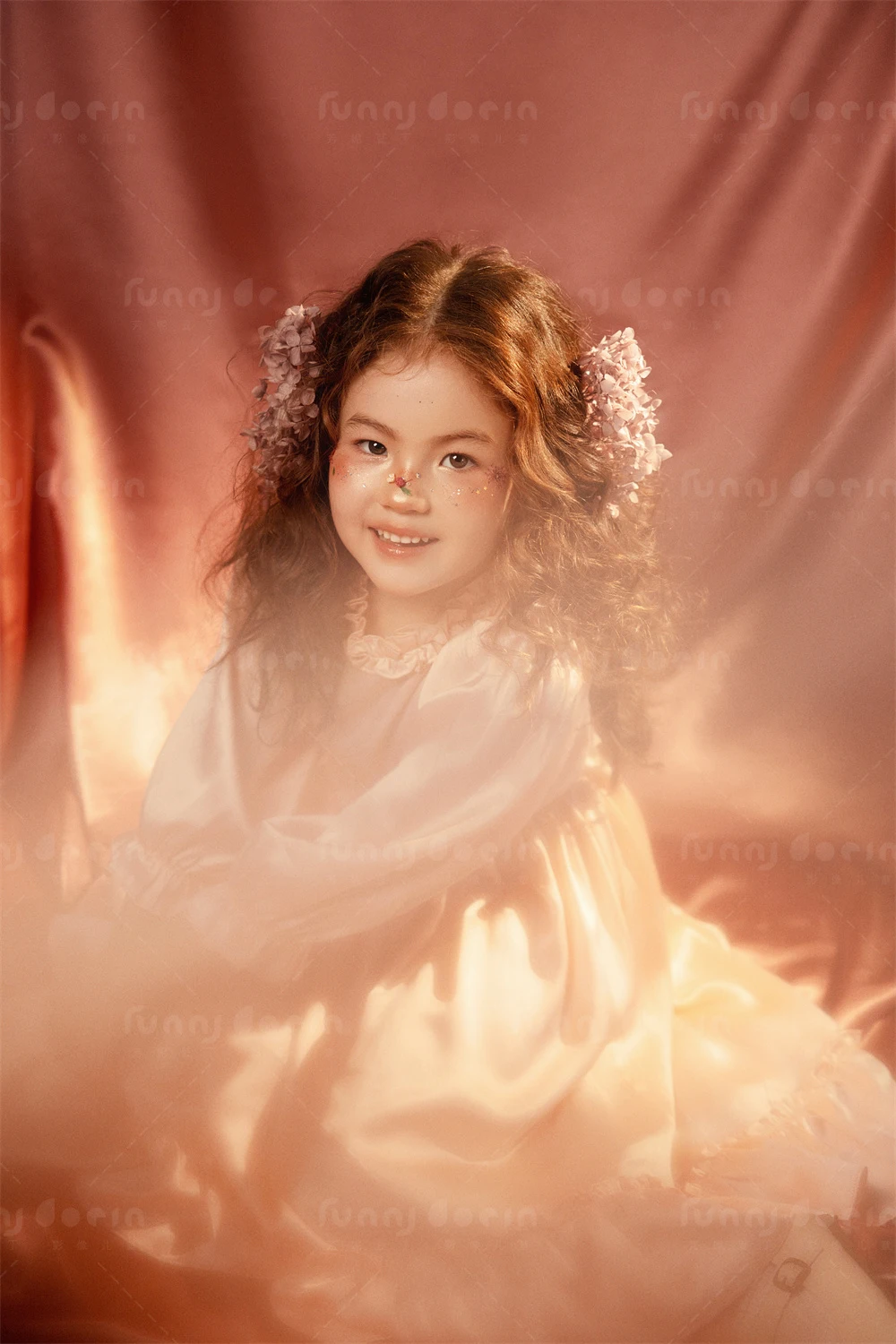 芳妮豆丁儿童摄影 粉蝶绮梦