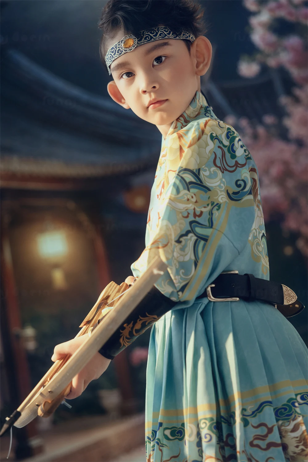 芳妮豆丁儿童摄影 锦衣少侠