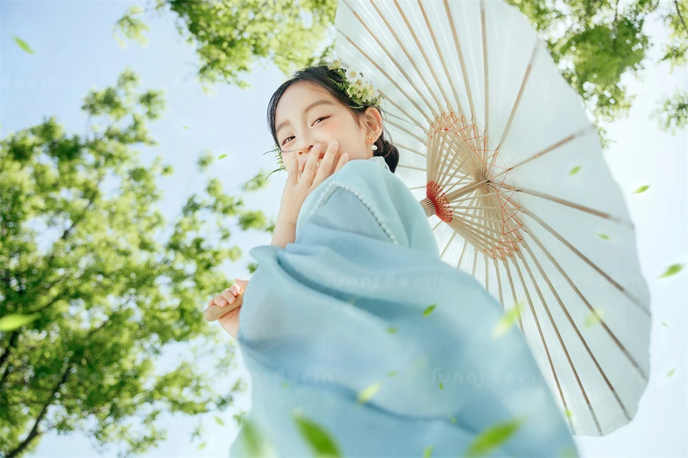 芳妮豆丁儿童摄影 风过青衫