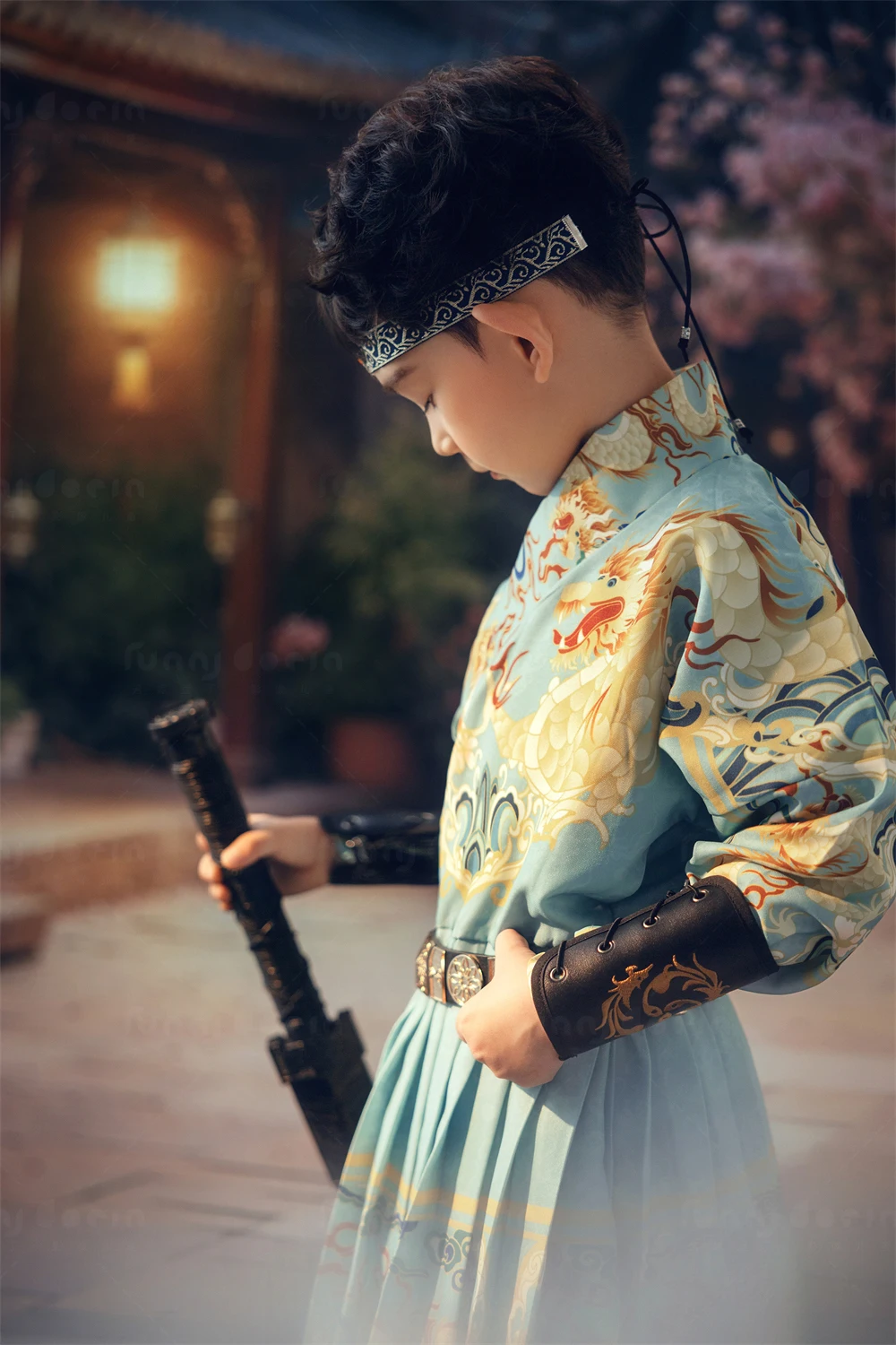 芳妮豆丁儿童摄影 锦衣少侠