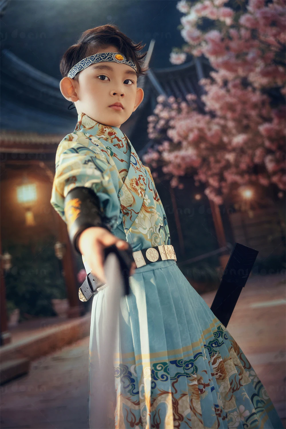 芳妮豆丁儿童摄影 锦衣少侠