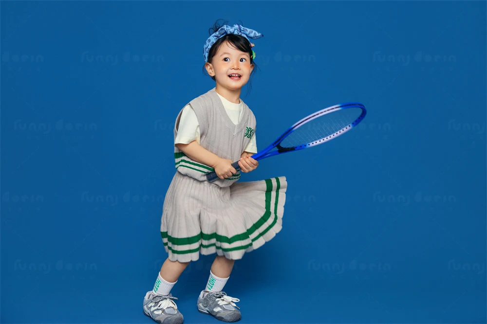 芳妮豆丁儿童摄影 挥拍吧少女