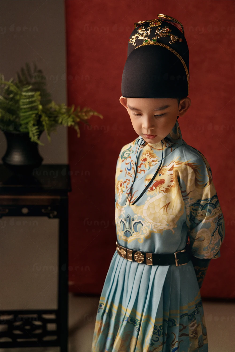 芳妮豆丁儿童摄影 锦衣少侠