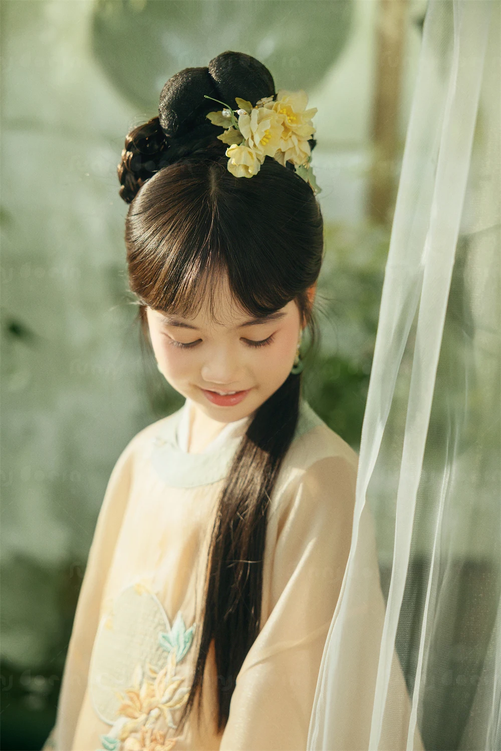 芳妮豆丁儿童摄影 采花仙子