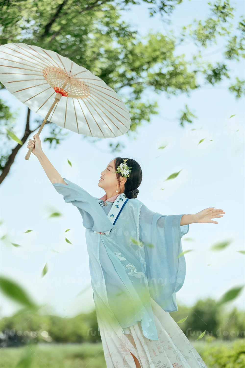 芳妮豆丁儿童摄影 风过青衫
