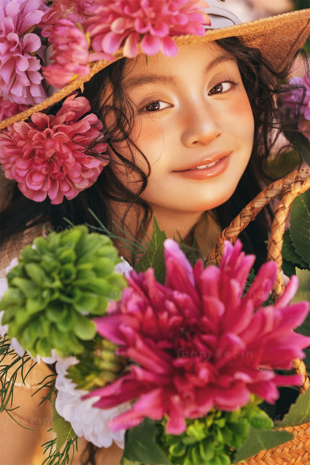 芳妮豆丁儿童摄影 花房少女