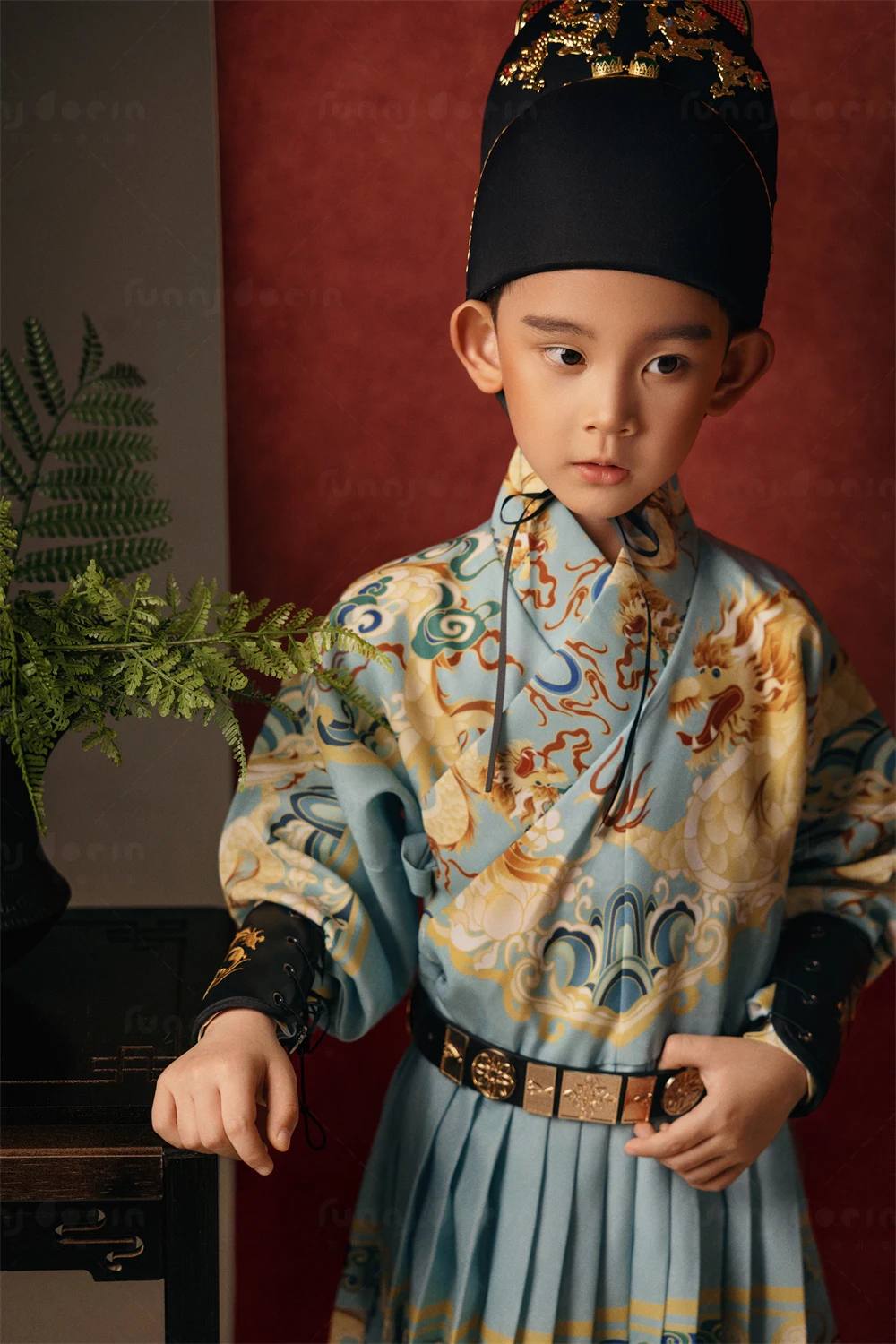芳妮豆丁儿童摄影 锦衣少侠