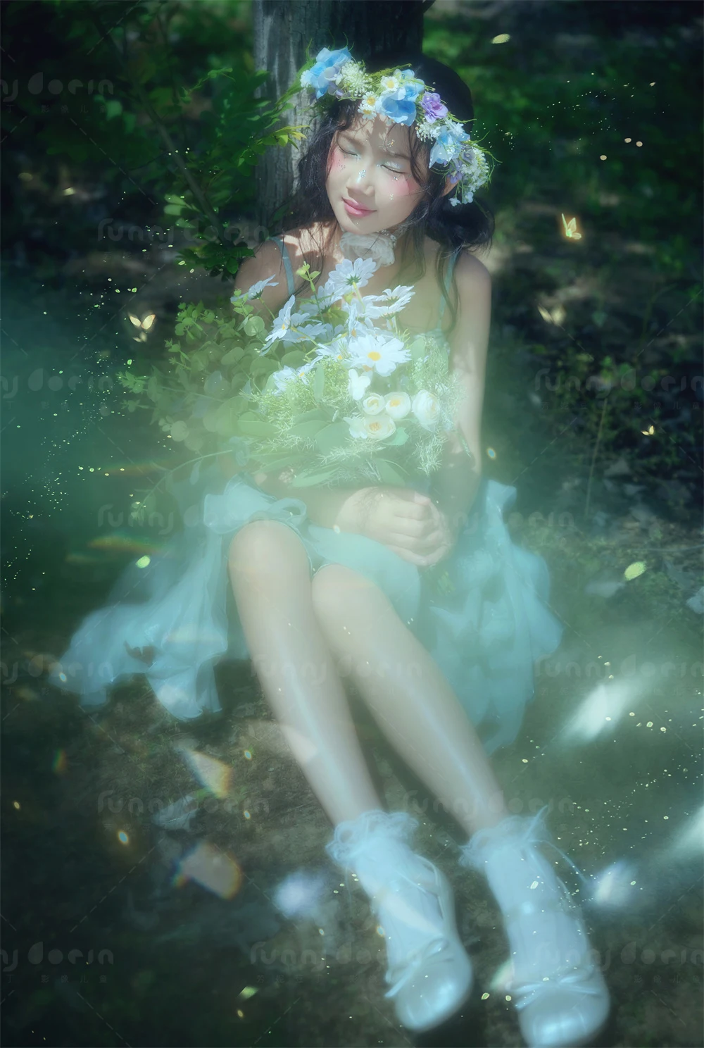 芳妮豆丁儿童摄影 林间信使