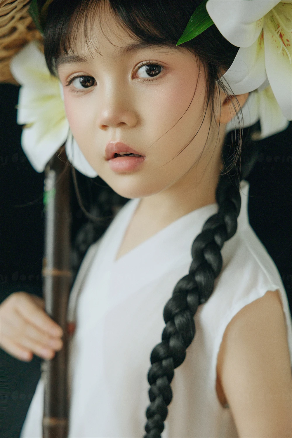芳妮豆丁儿童摄影 采花仙子