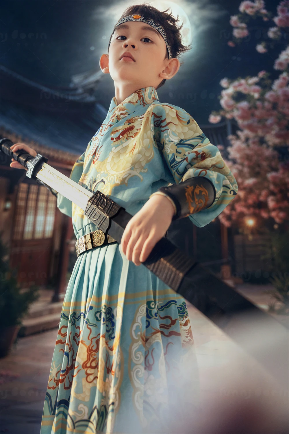 芳妮豆丁儿童摄影 锦衣少侠
