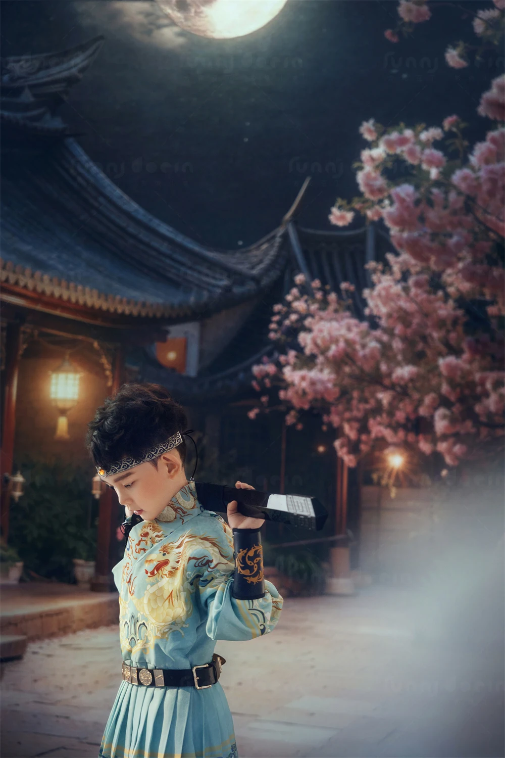 芳妮豆丁儿童摄影 锦衣少侠
