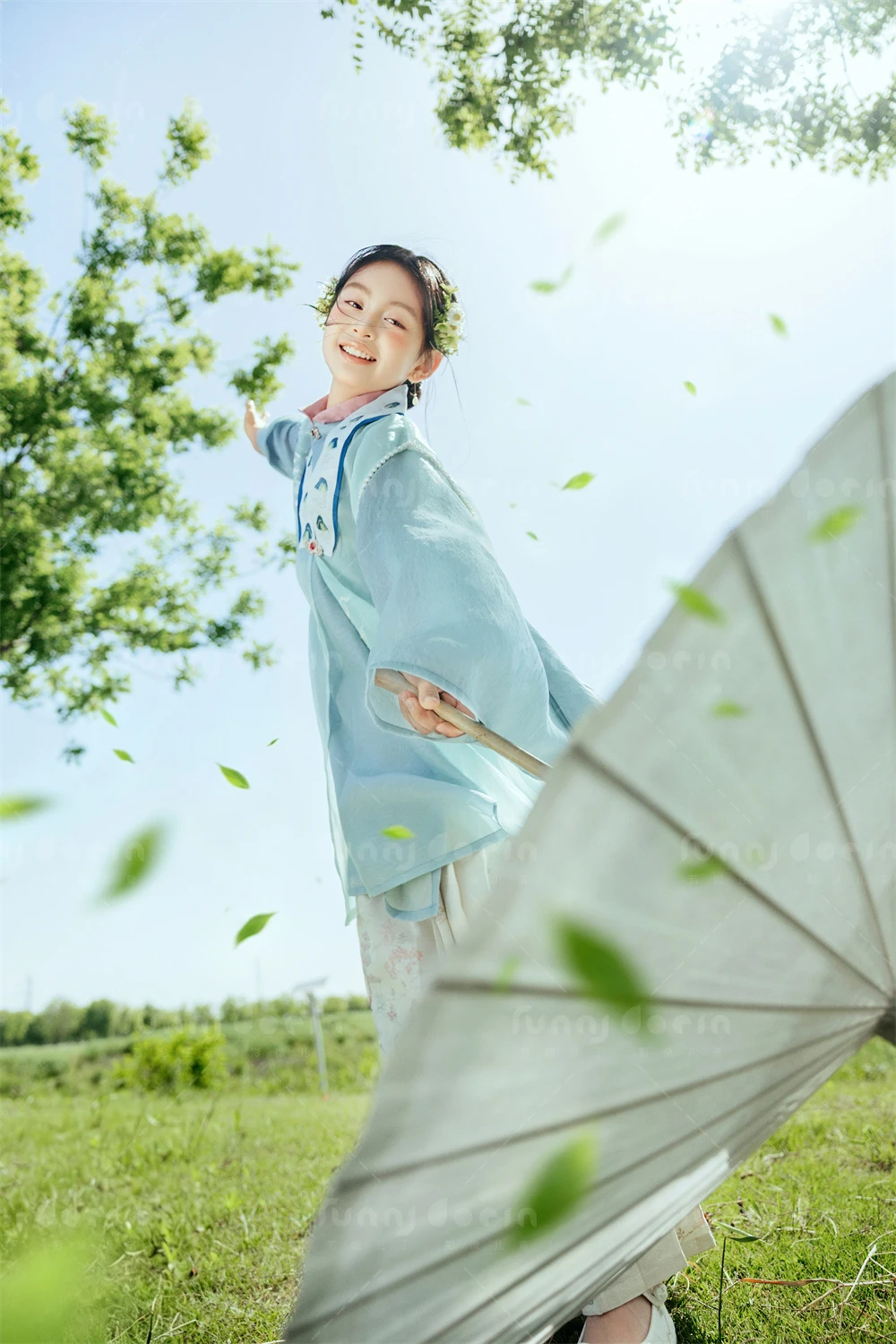 芳妮豆丁儿童摄影 风过青衫