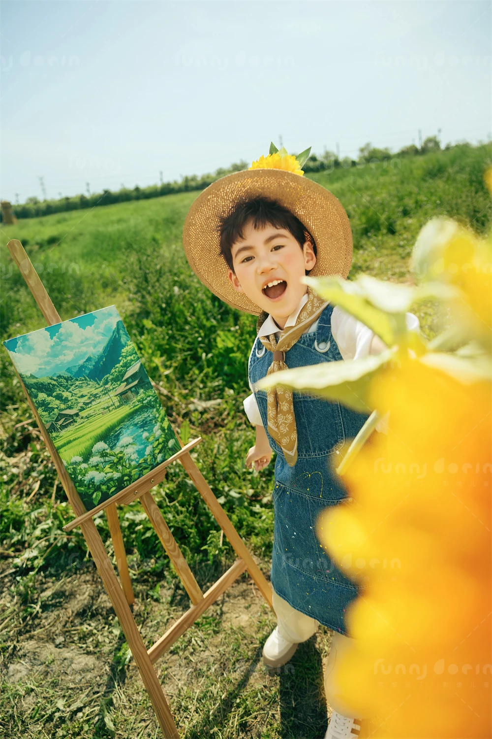 芳妮豆丁儿童摄影 原野调色师