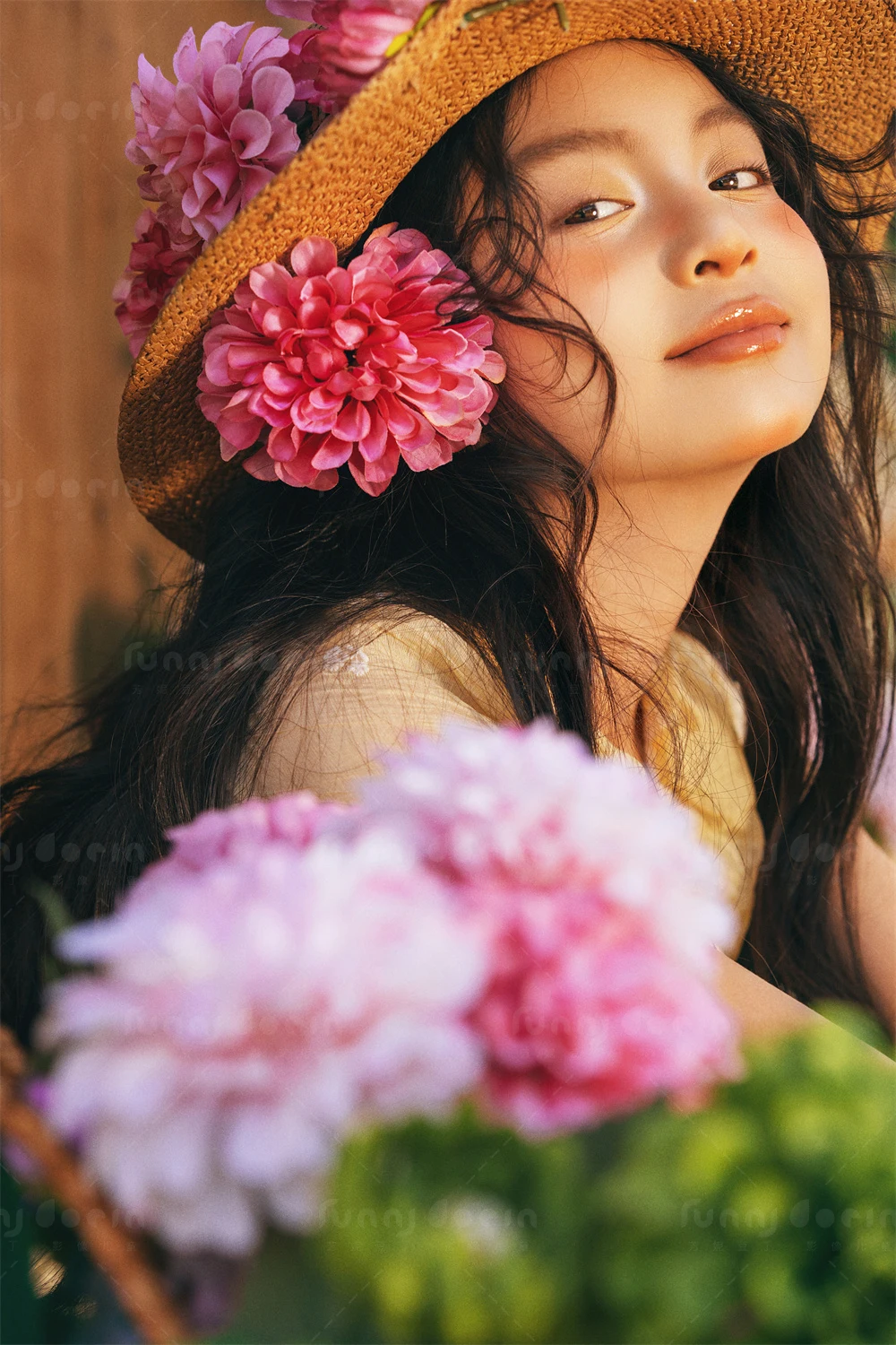 芳妮豆丁儿童摄影 花房少女