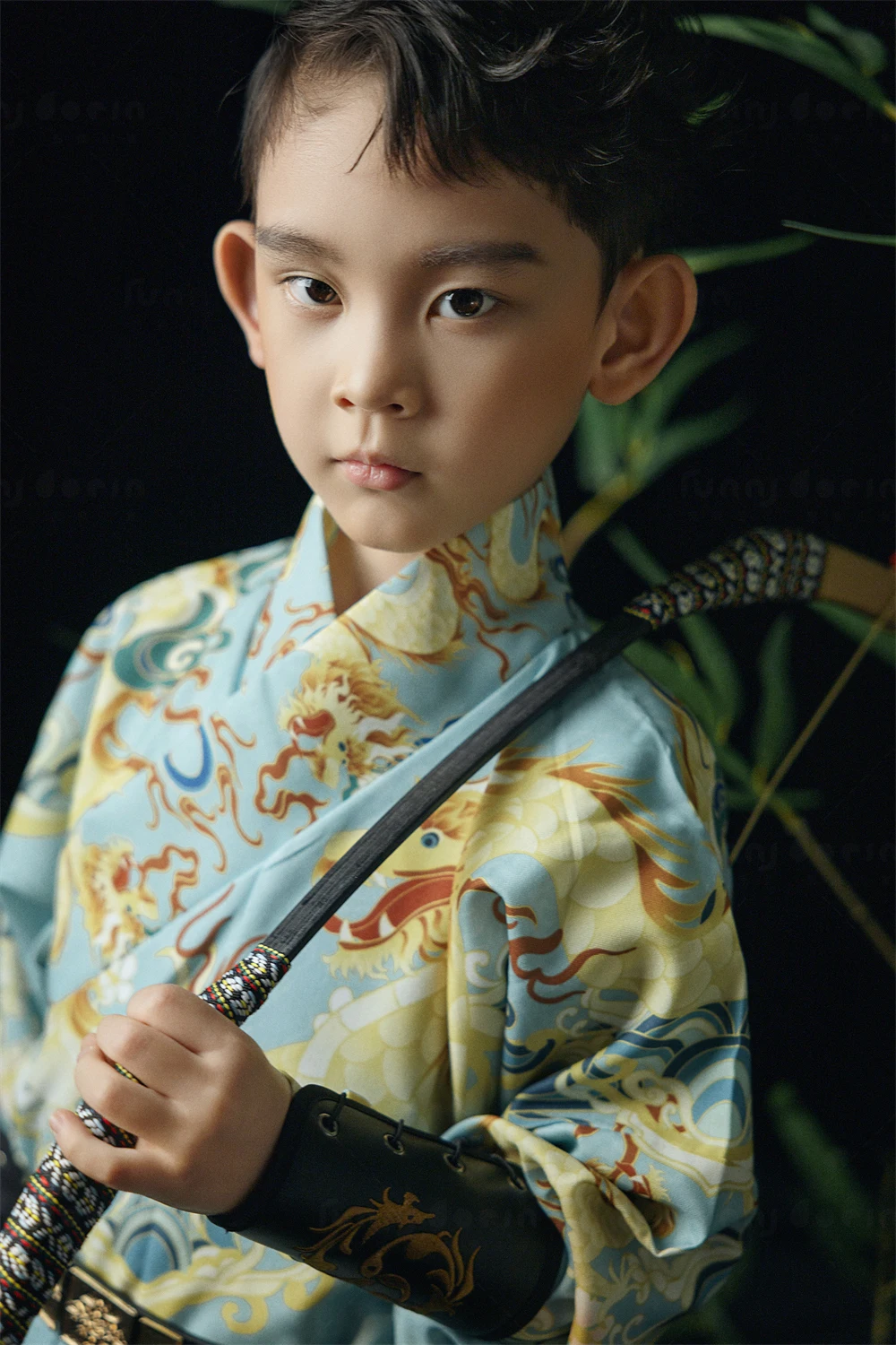 芳妮豆丁儿童摄影 锦衣少侠