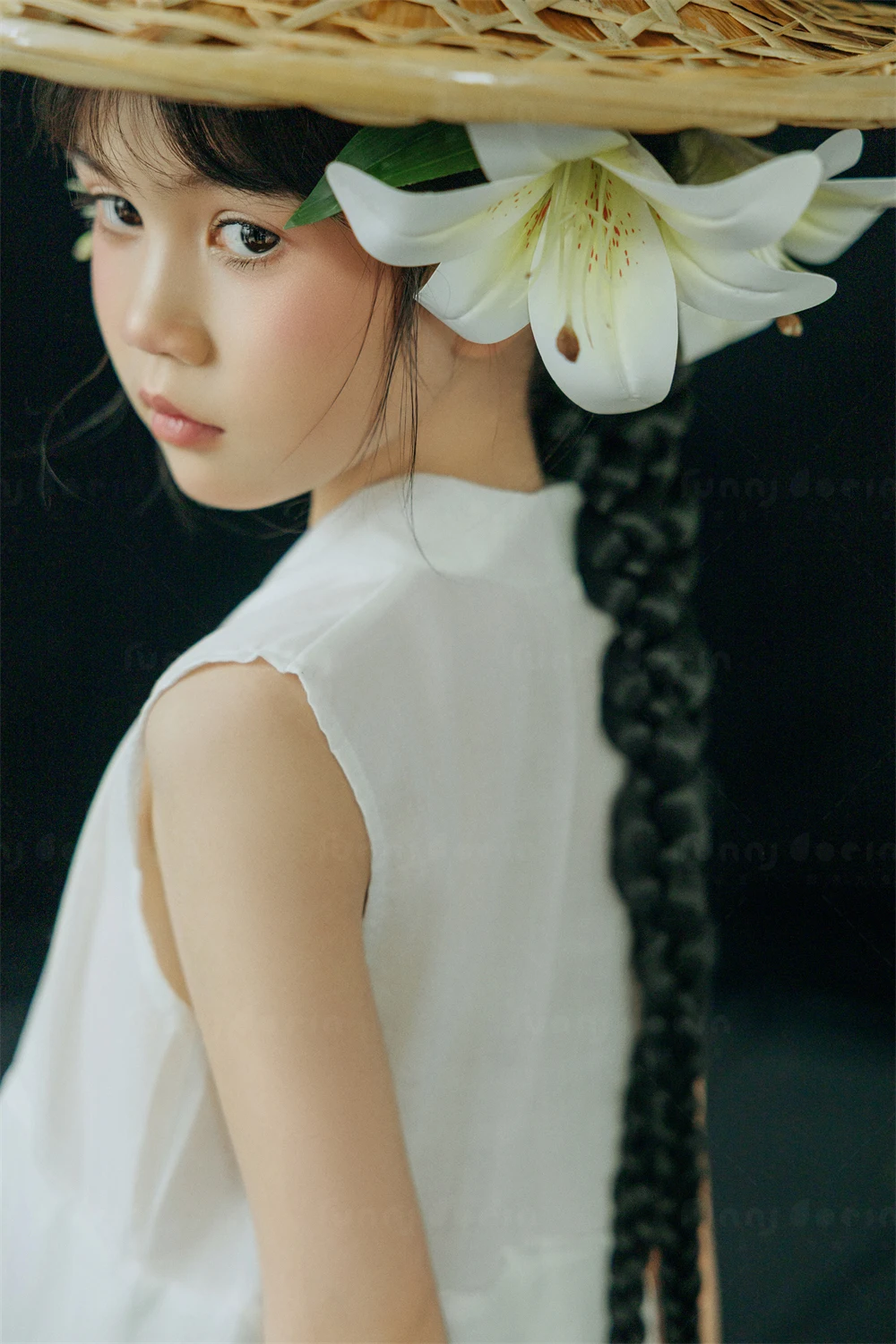 芳妮豆丁儿童摄影 采花仙子