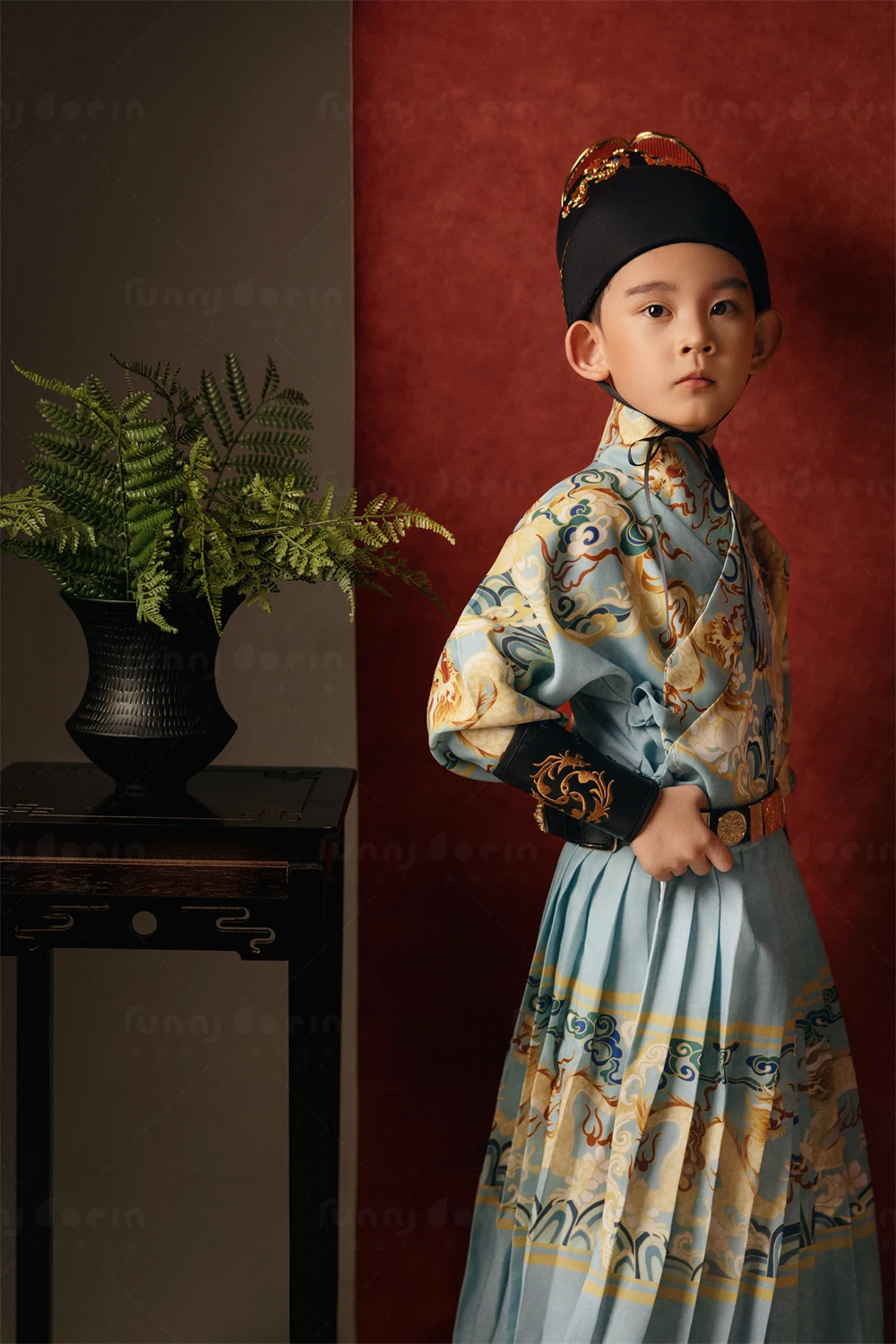 芳妮豆丁儿童摄影 锦衣少侠