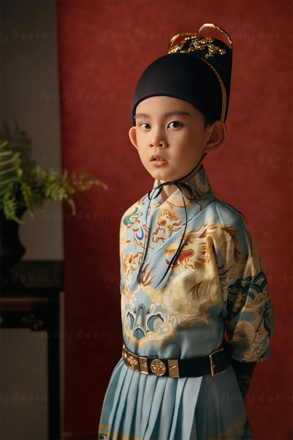 芳妮豆丁儿童摄影 锦衣少侠