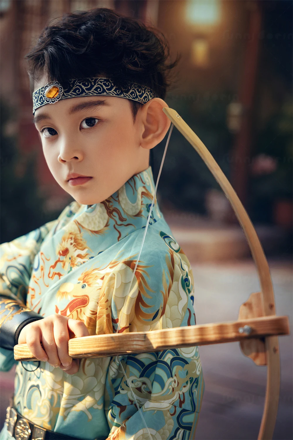 芳妮豆丁儿童摄影 锦衣少侠